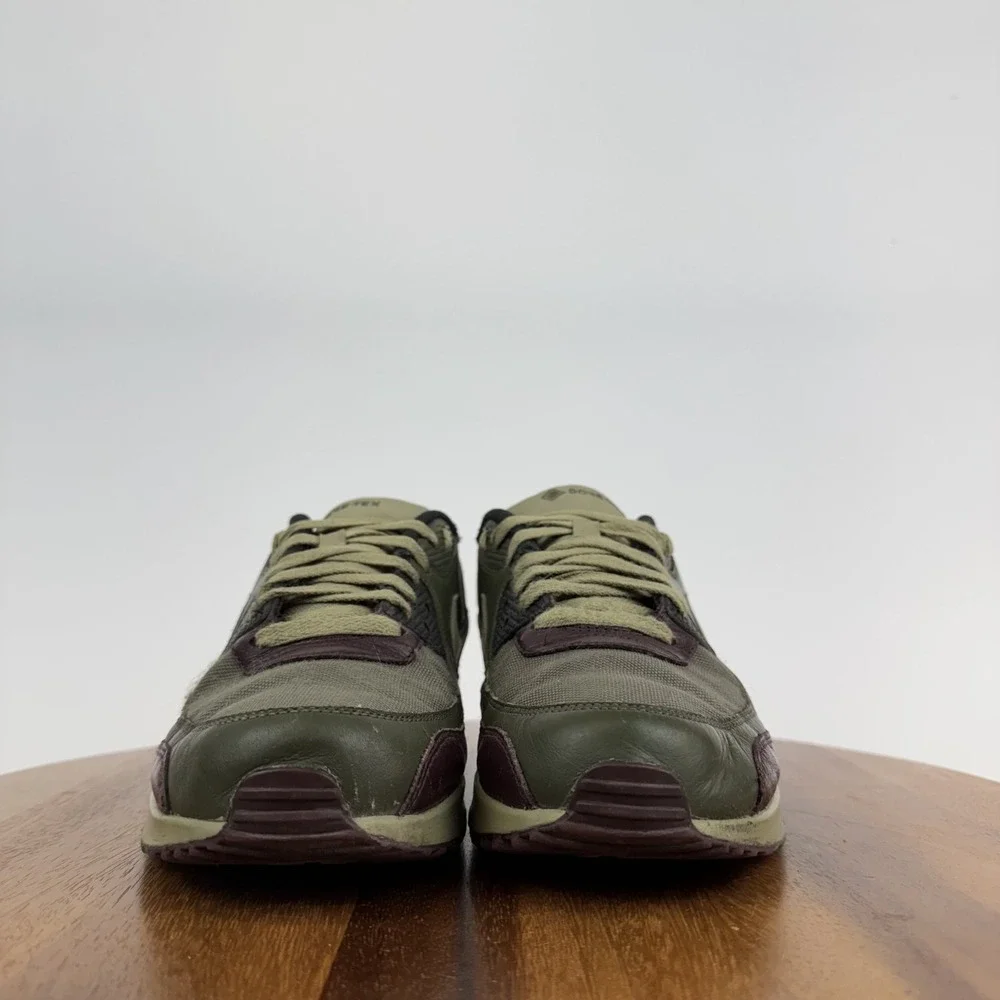 Mens‎ Nike Air Max 90 GORE-TEX Medium Olive Comfort Sneakers Shoes Size 10 M GUC